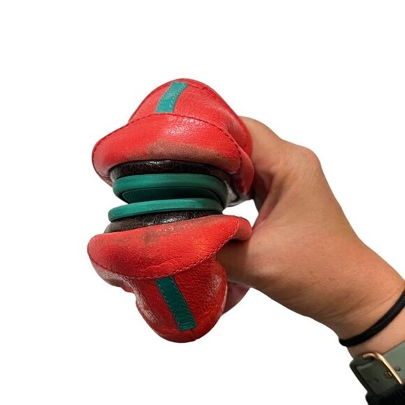 Tieks shoes women's 6 pink leather flats ballet round toe - Picture 5 of 8